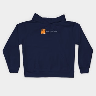 MetaMask Fox + Name Kids Hoodie